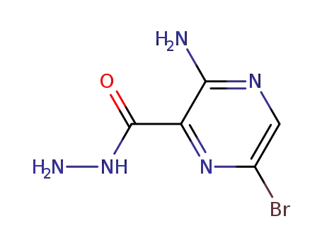 3-amino-6-bromopyrazine-2-carbohydrazide