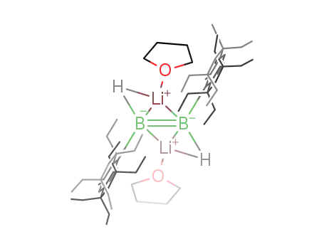 Li2(thf)2B2H2(1,1,3,3,5,5,7,7-octaethyl-s-hydrindacen-4-yl)2