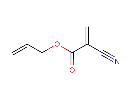 Molecular Structure of 7324-02-9 (ALLYL-2-CYANOACRYLATE)