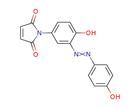 N-(3-(4-hydroxyphenylazo)-4-hydroxyphenyl)maleimide