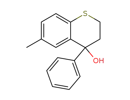 6-Methyl-4-phenyl-thiochroman-4-ol