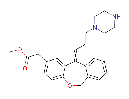 methyl 2-(11-(3-(piperazin-1-yl)propylidene)-6,11-dihydrodibenzo[b,e]oxepin-2-yl)acetate