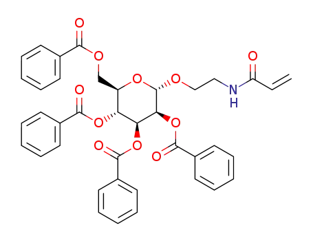 2-(acrylamido)ethyl 2,3,4,6-tetra-O-benzoyl-α-D-mannopyranoside