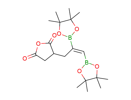 (Z)-3-[2,3-bis(4,4,5,5-tetramethyl-1,3,2-dioxaborolan-2-yl)allyl]dihydrofuran-2,5-dione