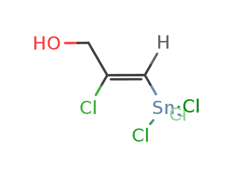 1-trichlorostannyl-2-chloro-2-hydroxymethyl-ethene