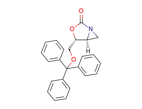 (4R,5S)-4-trityloxymethyl-3-oxa-1-azabicyclo[3.1.0]hexan-2-one