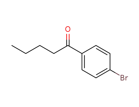 Molecular Structure of 7295-44-5 (4'-BROMOVALEROPHENONE)