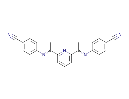 2,6-bis[1-(4-cyanophenylimino)ethyl]pyridine