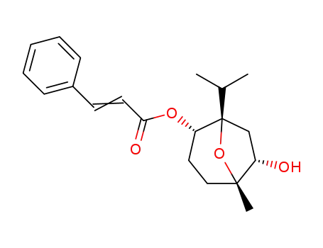 (1R,2S,5S,6S)-6-hydroxy-1-isopropyl-5-methyl-8-oxabicyclo[3.2.1]octan-2-yl cinnamate