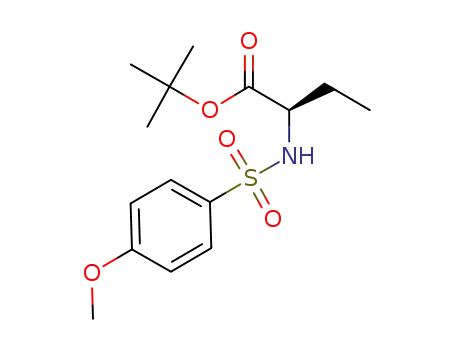 tert-butyl (R)-N-(4-methoxyphenylsulfonyl)aminobutanoate