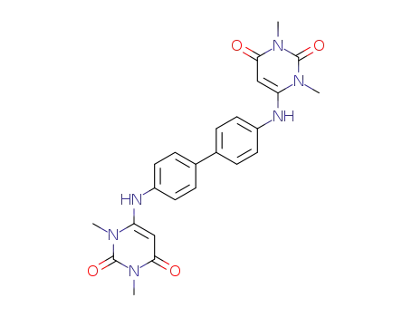 6,6'-[biphenyl-4,4'-diyldi(imino)]bis(1,3-dimethylpyrimidine-2,4(1H,3H)-dione)