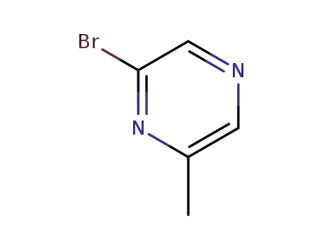 Molecular Structure of 914452-71-4 (2-Bromo-6-methylpyrazine)