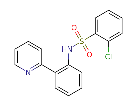 2-chloro-N-(2-(pyridin-2-yl)phenyl)benzenesulfonamide