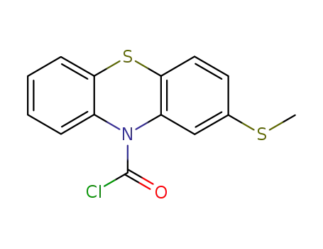 2-methylsulfanyl-phenothiazine-10-carbonyl chloride