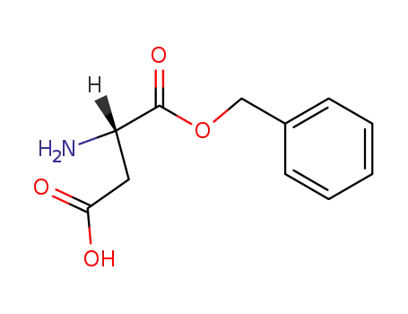 Molecular Structure of 7362-93-8 (L-Aspartic acid benzyl ester)