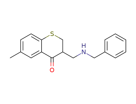 3-benzylaminomethyl-6-methyl-thiochroman-4-one