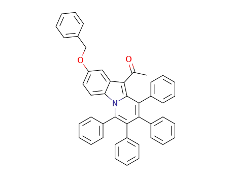 2-(benzyloxy)-6,7,8,9-tetraphenylpyrido[1,2-a]indole-10-carbaldehyde