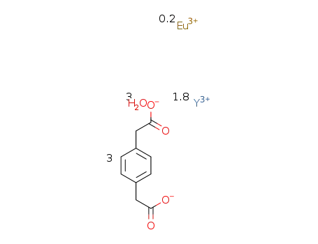 [Y1.8Eu0.2(1,4-phenylenediacetate)3(H2O)1]*2H2O