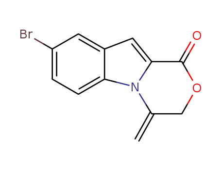 8-bromo-4-methylene-3,4-dihydro-1H-[1,4]oxazino[4,3-a]indol-1-one