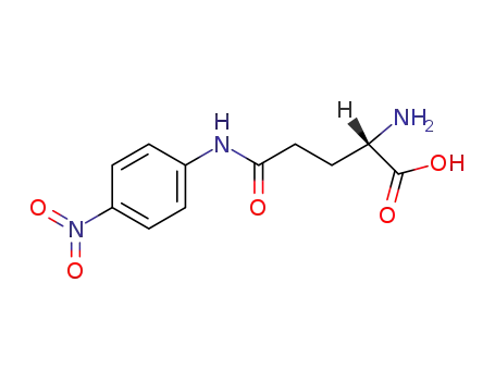 Molecular Structure of 7300-59-6 (GAMMA-L-GLUTAMYL-4-NITROANILIDE)
