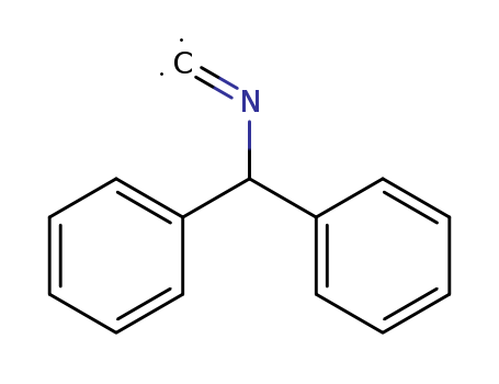 3128-85-6,DIPHENYLMETHYL ISOCYANIDE,Methylisocyanide, diphenyl- (7CI,8CI);Benzhydryl isocyanide;Diphenylacetoisonitrile;Diphenylmethyl isocyanide;1,1'-(isocyanomethanediyl)dibenzene;Benzene, 1,1'-(isocyanomethylene)bis-;benzhydryl isocyanide;Diphenylmethyl isocyanide;
