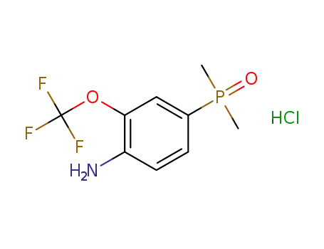 4-(dimethylphosphoryl)-2-(trifluoromethoxy)aniline hydrochloride