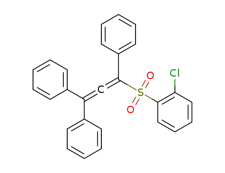 (3-((2-chlorophenyl)sulfonyl)propa-1,2-diene-1,1,3-triyl)tribenzene