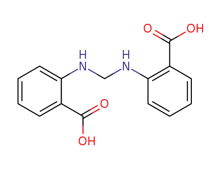 Molecular Structure of 61098-02-0 (2-[[(2-carboxyphenyl)amino]methylamino]benzoic acid)