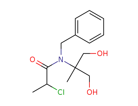 N-benzyl-2-chloro-N-(1,3-dihydroxy-2-methylpropan-2-yl)propanamide