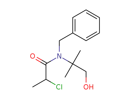 N-benzyl-2-chloro-N-(1-hydroxy-2-methylpropan-2-yl)propanamide