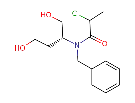 N-benzyl-2-chloro-N-[(2R)-1,4-dihydroxybutan-2-yl]propanamide