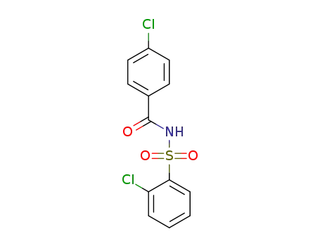 4-chloro-N-((2-chlorophenyl)sulfonyl)benzamide