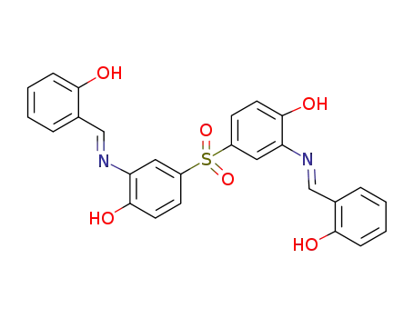 4,4'-sulfonylbis(2-(-2-hydroxybenzylideneamino)phenol)