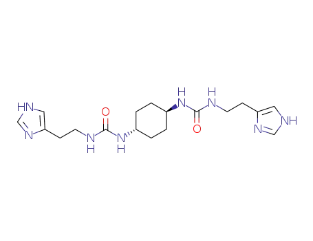 1,1'-((1r,4r)-cyclohexane-1,4-diyl)bis(3-(2-(1H-imidazol-4-yl)ethyl)urea)