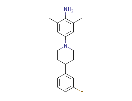 1-(3,5-dimethyl-4-aminophenyl)4-(3-fluorophenyl)piperidine