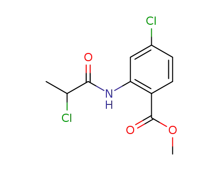 (rac)-methyl 4-chloro-2-(2-chloropropanamido)benzoate