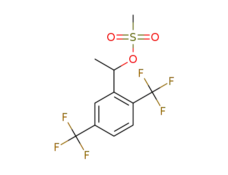 1-(2,5-bis(trifluoromethyl)phenyl)ethyl methanesulfonate