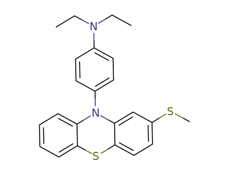 N,N-diethyl-4-(2-(methylthio)-10H-phenothiazin-10-yl)aniline