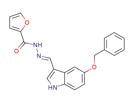 N’-{(E)-[5-(benzyloxy)-1H-indol-3-yl]methylidene}furan-2-carbohydrazide