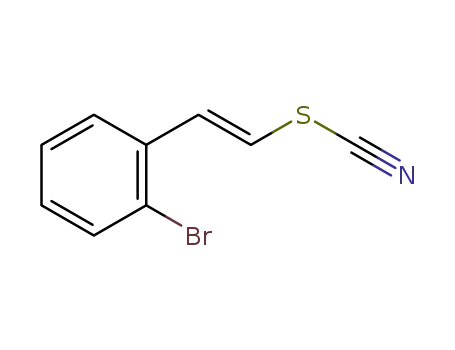 (E)-1-bromo-2-(2-thiocyanatovinyl)benzene
