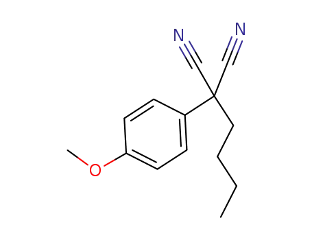 2-butyl-2-(4-methoxyphenyl)malononitrile