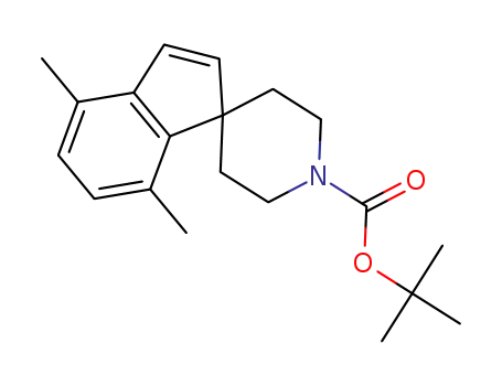 tert-butyl 4,7-dimethylspiro[indene-1,4'-piperidine]-1'-carboxylate