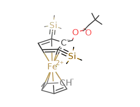 (2,5‐bis[(trimethylsilyl)ethynyl]ferrocenyl)methyl 3,3‐dimethylbutanoate