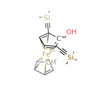 1‐(hydroxymethyl)‐2,5‐bis(trimethylsilylethynyl)ferrocene