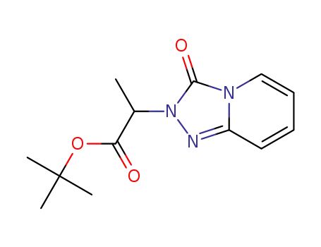 tert-butyl 2-{3-oxo-2H,3H-[1,2,4]triazolo[4,3-a]pyridin-2-yl}propanoate