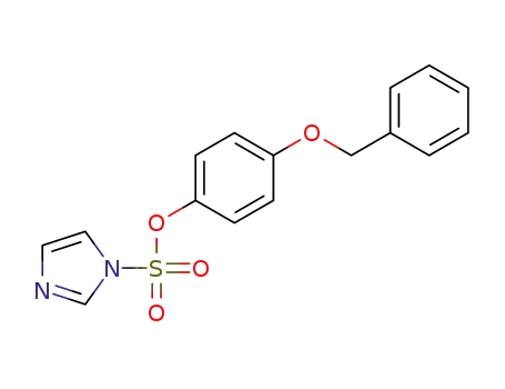 4-(benzyloxy)phenyl 1H-imidazole-1-sulfonate