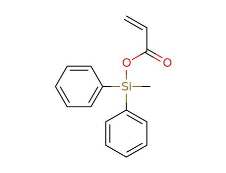 methyl(diphenyl)silyl acrylic acid ester