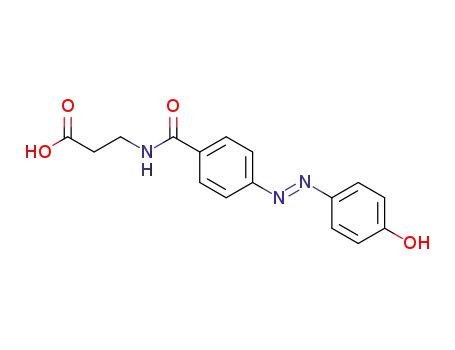 (E)-3-(4-((4-hydroxyphenyl)diazenyl)benzamido)propanoic acid