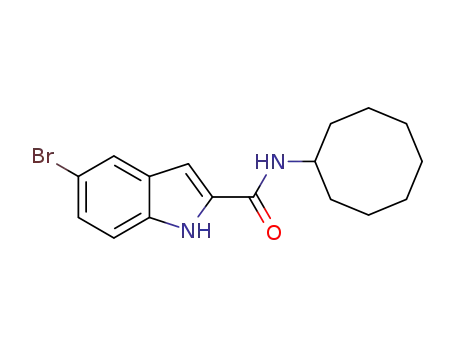 5-bromo-N-cyclooctyl-1H-indole-2-carboxamide