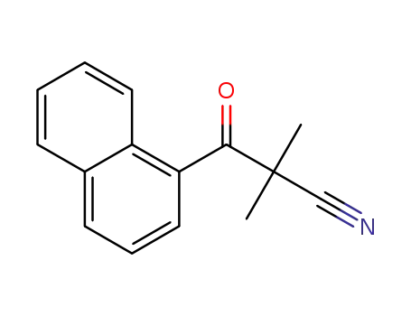 2,2-dimethyl-3-(naphthalen-1-yl)-3-oxopropanenitrile